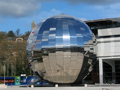 BRISTOL, UK - Modern Bristol: Millenium Square, @-Bristol Planetarium