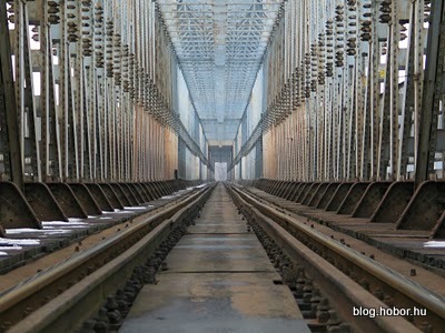 North Rail Bridge, BUDAPEST, Hungary