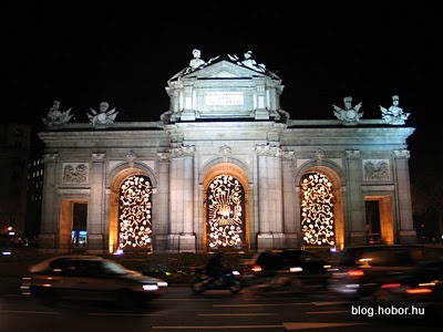 Christmas lights of MADRID, Spain
