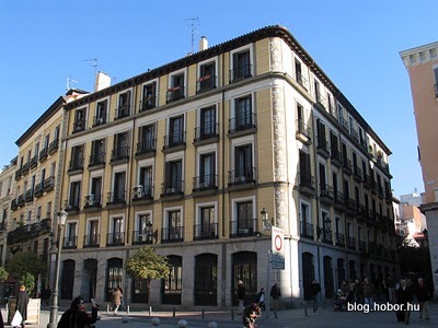 Windows and balconies of MADRID, Spain